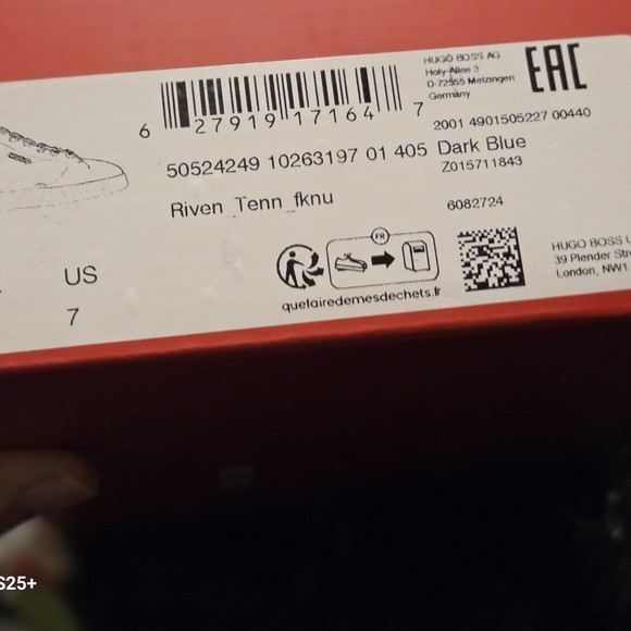 Hugo Boss Dark Blue Sneakers - Picture 2 of 4